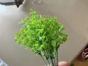 100円ショップで買ったフェイクグリーン