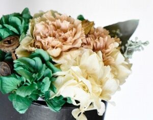プリザーブドフラワーの花束