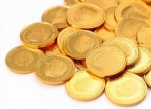 金色の硬貨