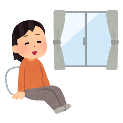 リラックスする人 リラックスする人
