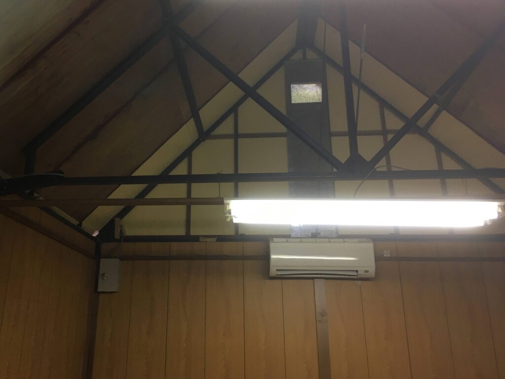 能勢温泉キャンプ場の和室内 能勢温泉キャンプ場の和室内