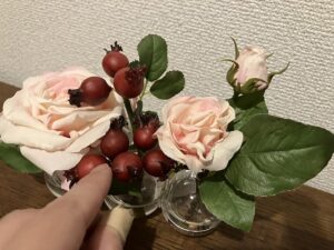 エミリオロバの造花